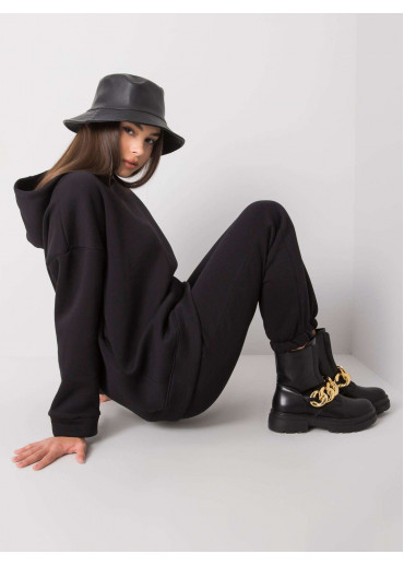 Čierna tepláková súprava