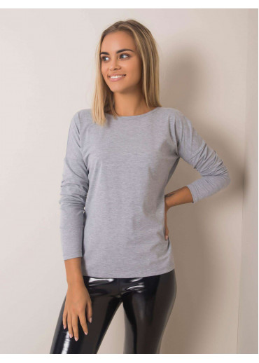 Sivé tričko s dlhým rukávom