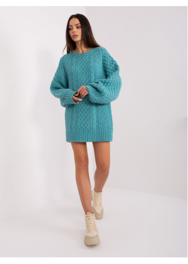 Mätovo zelený sveter