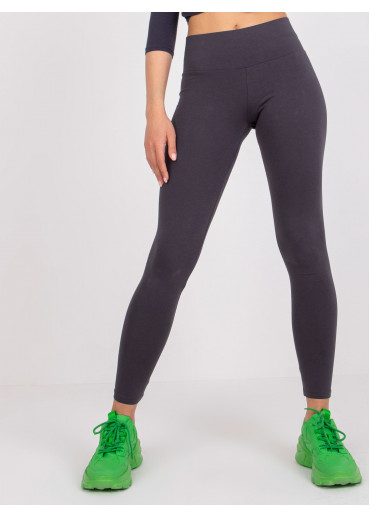 Grafitovo sivé legíny