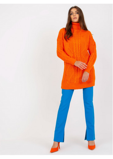 Oranžový dlhý rolák