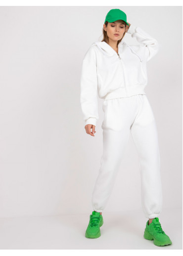 Biela tepláková súprava