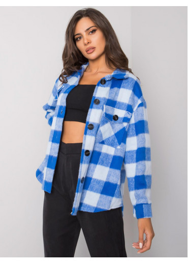 Svetlomodrá károvaná košeľa