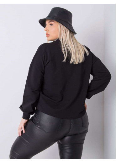 Čierna mikina