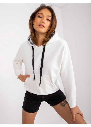 Smotanovo biela mikina