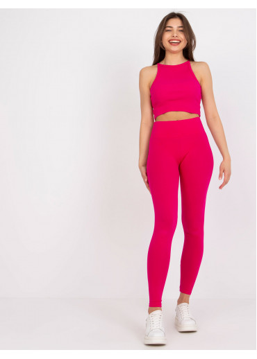 Fuchsiovo ružové legíny