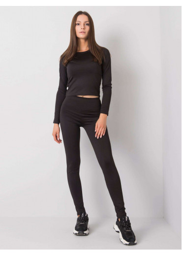 Čierny športový komplet