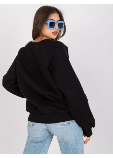 Čierna mikina Not perfect