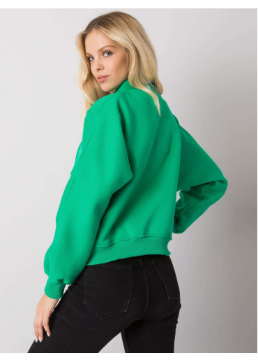 Zelená dámska mikina