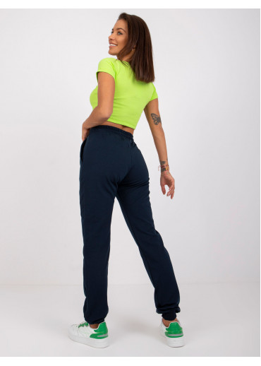 Tmavomodré basic tepláky