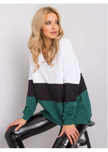 Neónová zelená mikina