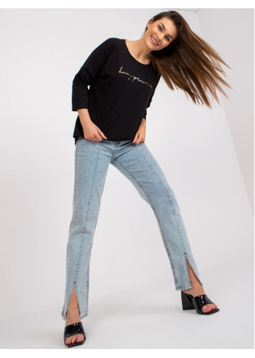 Čierne tričko s potlačou