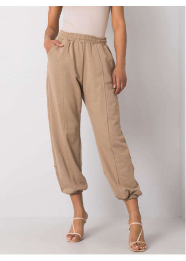 Béžovo hnedé tepláky