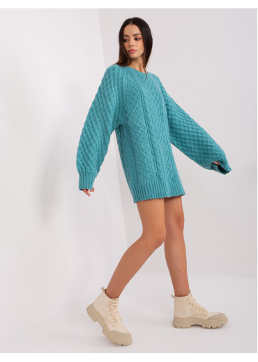 Mätovo zelený sveter