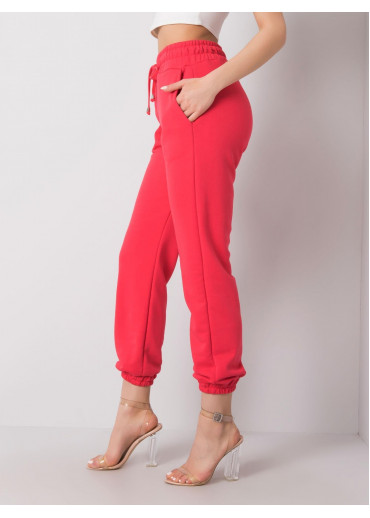 Koralovo ružové basic tepláky