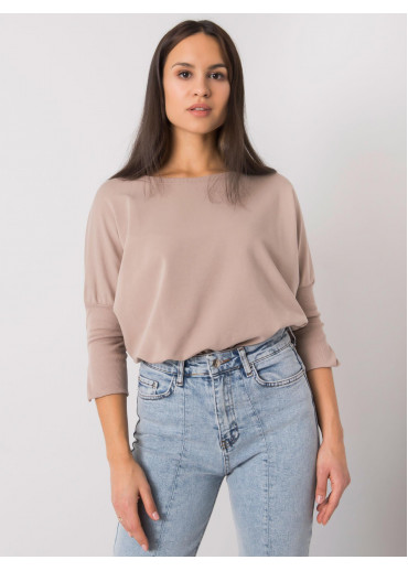 Béžovo hnedé dámske tričko