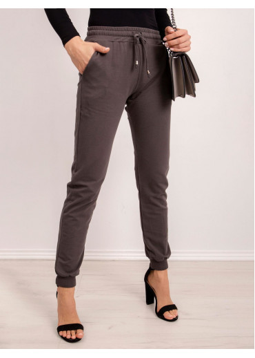 Khaki zelené basic tepláky