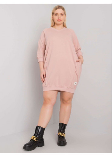 Tmavopúdrovo ružová tunika