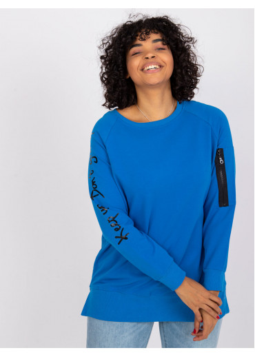 Modrá one size tunika