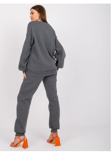 Sivá tepláková súprava