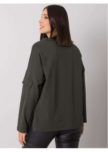 Khaki zelená mikina