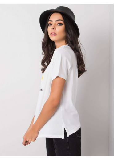 Biele bavlnené tričko