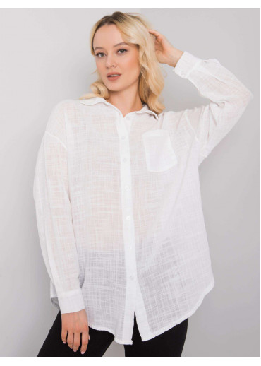 Biela predĺžená košeľa
