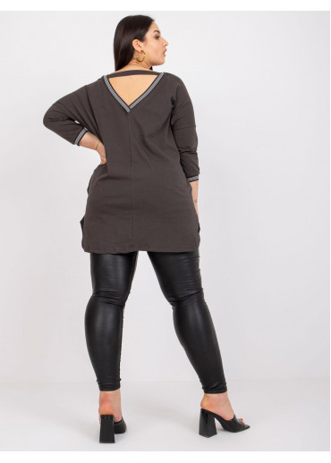 Khaki zelená tunika