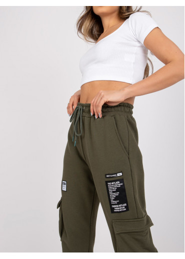 Khaki zelené tepláky