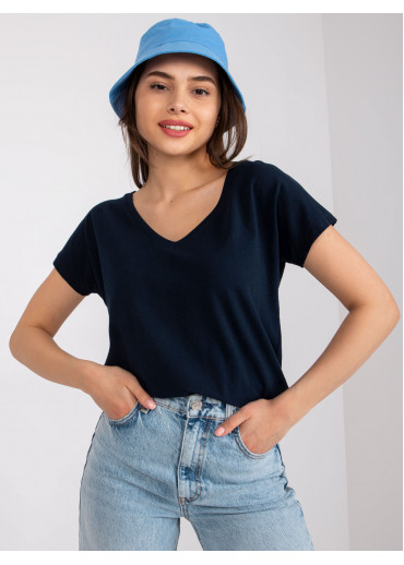 Modré basic tričko