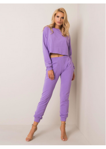 Fialová tepláková súprava