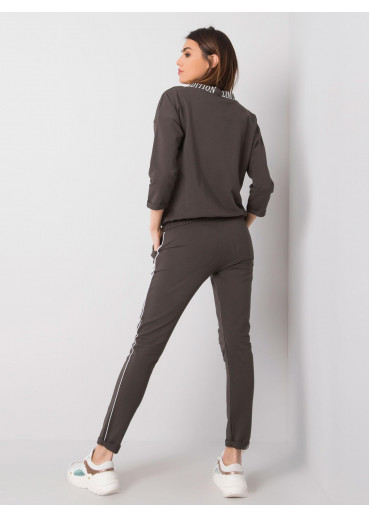 Khaki zelená tepláková súprava