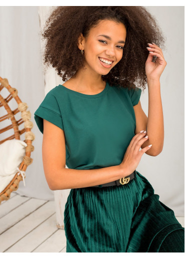 Tmavozelené tričko