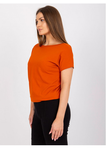 Karamelovo hnedé tričko