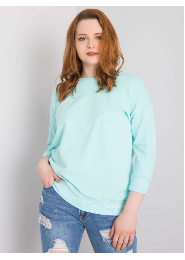 Svetlozelená mikina