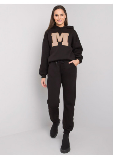 Čierna tepláková súprava