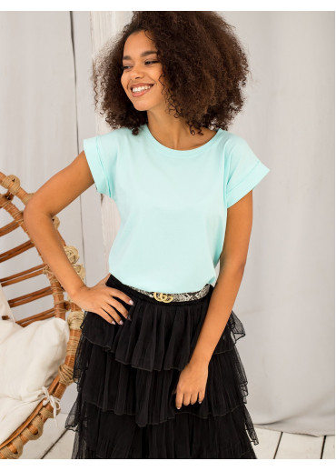 Svetlozelené basic tričko