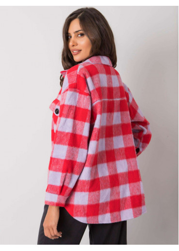 Červená károvaná košeľa