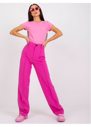 Púdrovo ružové basic tričko