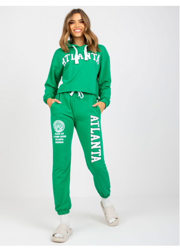 Zelená tepláková súprava