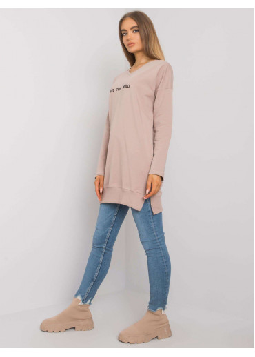 Béžovo hnedá tunika