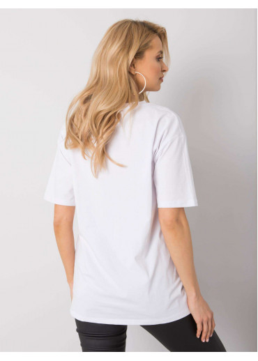 Biele bavlnené tričko