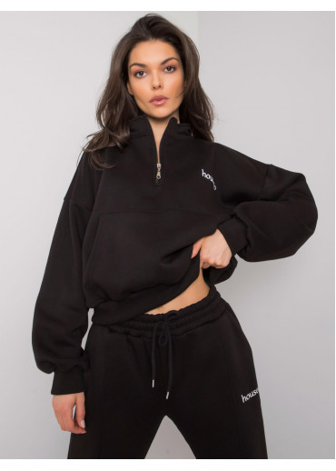 Čierna tepláková súprava