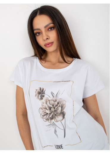Biele tričko Love