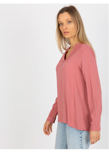 Tmavopúdrovo ružová blúzka