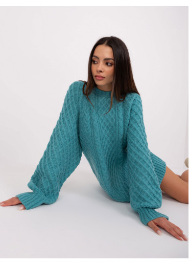 Mätovo zelený sveter