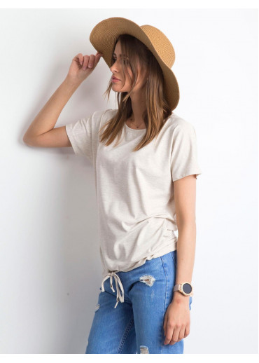 Béžovo hnedé tričko