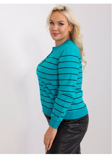 Mätovo zelený pulóver