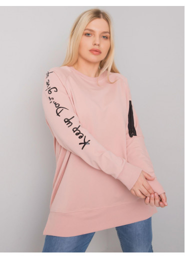 Tmavopúdrovo ružová one size tunika