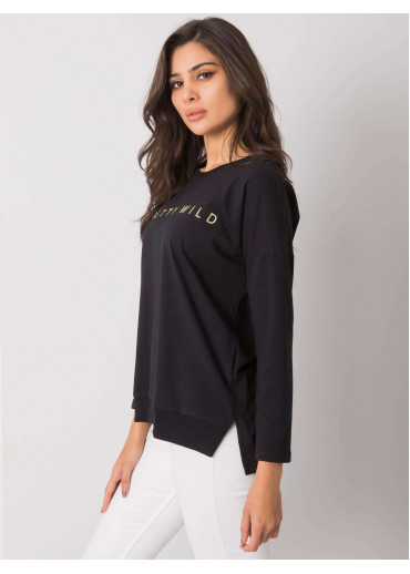 Čierne tričko s potlačou